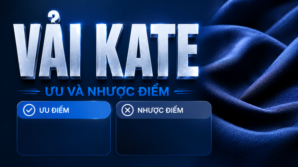 Vải kate là gì? ứng dụng trong thời trang hiện đại