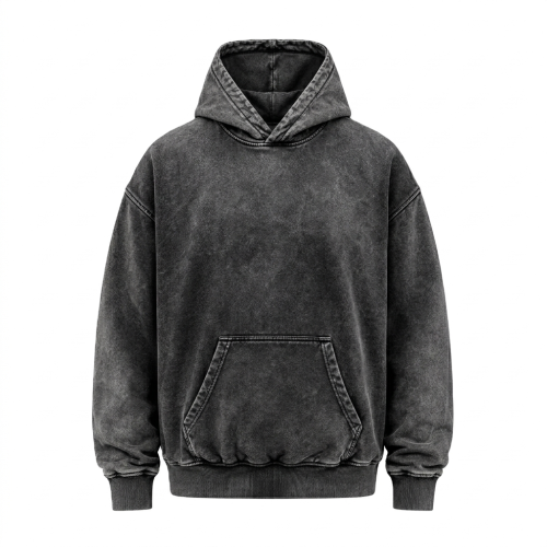 Hoodie oversize màu đen wash với chất liệu cotton cao cấp, form rộng thời trang streetwear hiện đại. Mang lại cảm giác thoải mái, dễ phối outfit và cực kỳ cá tính.