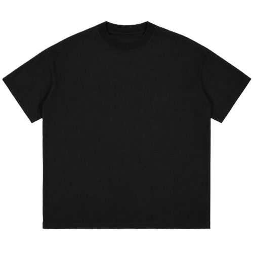 Áo thun boxy form rộng unisex màu đen, chất cotton mềm, dày dặn, dễ phối đồ. Mẫu basic dễ bán, phù hợp shop nhập sỉ giá tốt, nguồn hàng ổn định.
