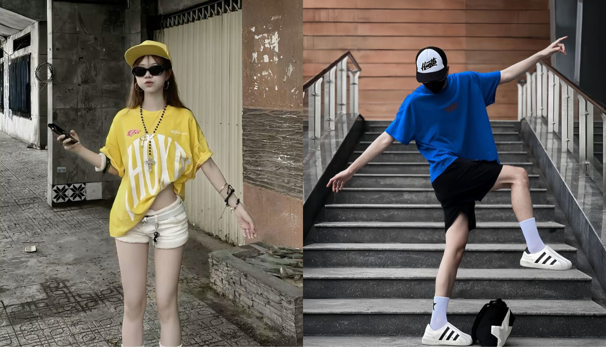 Khám phá cách phối áo thun trơn chuẩn streetwear với quần ống rộng, quần short và chân váy ngắn. Hướng dẫn chi tiết, dễ áp dụng, giúp bạn nâng tầm phong cách và tối ưu outfit mỗi ngày.
