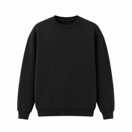 Mua ngay áo nỉ cổ tròn trơn màu đen basic phong cách streetwear cá tính. Chất thun nỉ dày dặn, ấm áp, form rộng đứng dáng, bo chun tay và gấu áo chắc chắn. Thiết kế sweatshirt unisex dễ phối đồ đi học, đi chơi cho cả nam và nữ. Đủ size. Freeship hôm nay!