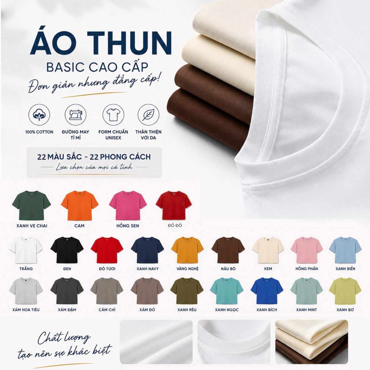 Tìm hiểu oversize là gì, đặc điểm của áo thun oversize và cách phân biệt với Regular Fit, Boxy Fit. Khám phá dịch vụ xưởng sỉ áo thun oversize tại Lava với đa dạng chất liệu, giá tận xưởng, hỗ trợ OEM/ODM.