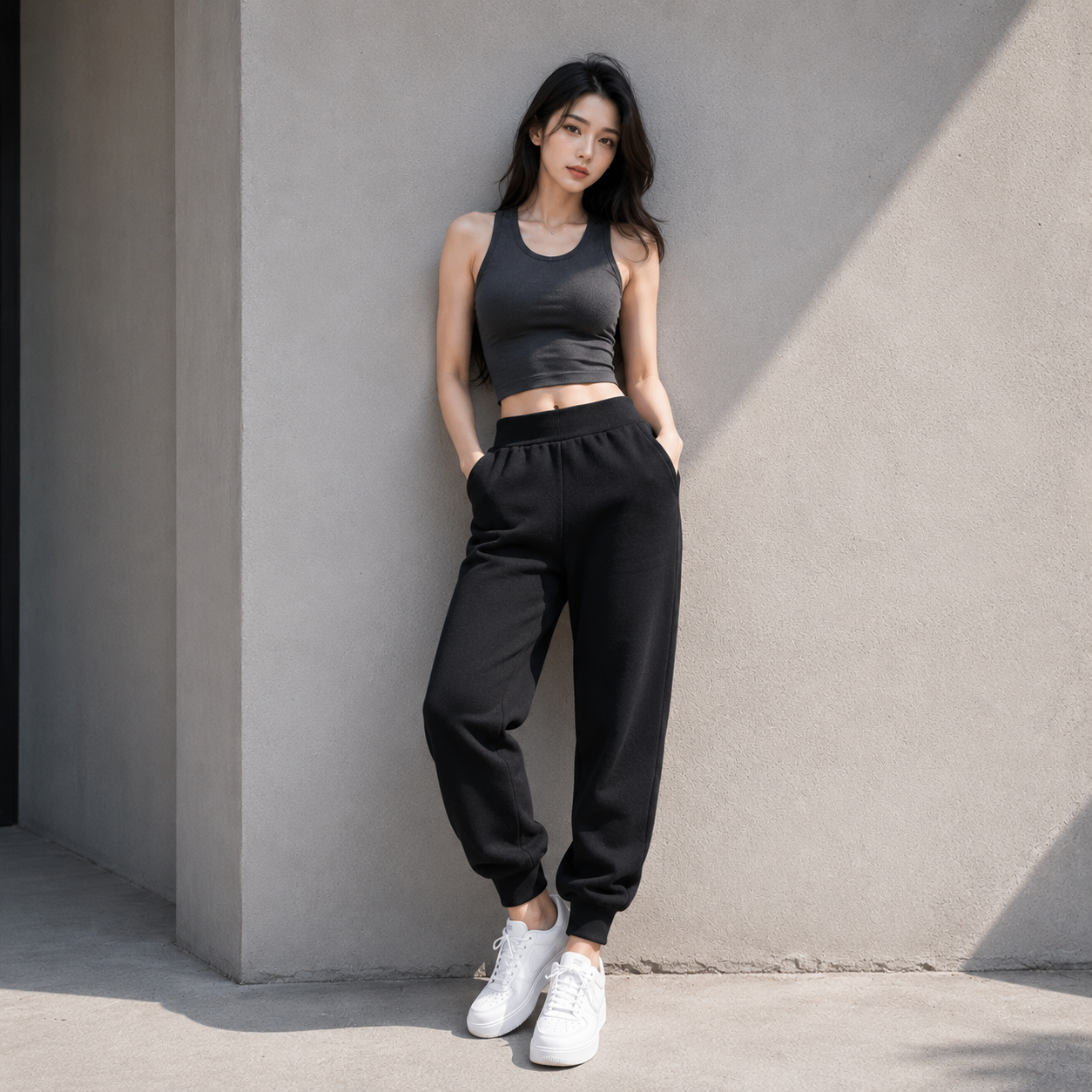 Khám phá cách phối quần jogger với áo thun, tanktop, croptop, hoodie và sweater cực chất cho nam nữ. Gợi ý outfit thời trang cùng nguồn hàng quần jogger chất lượng từ Xưởng may quần áo Lava.