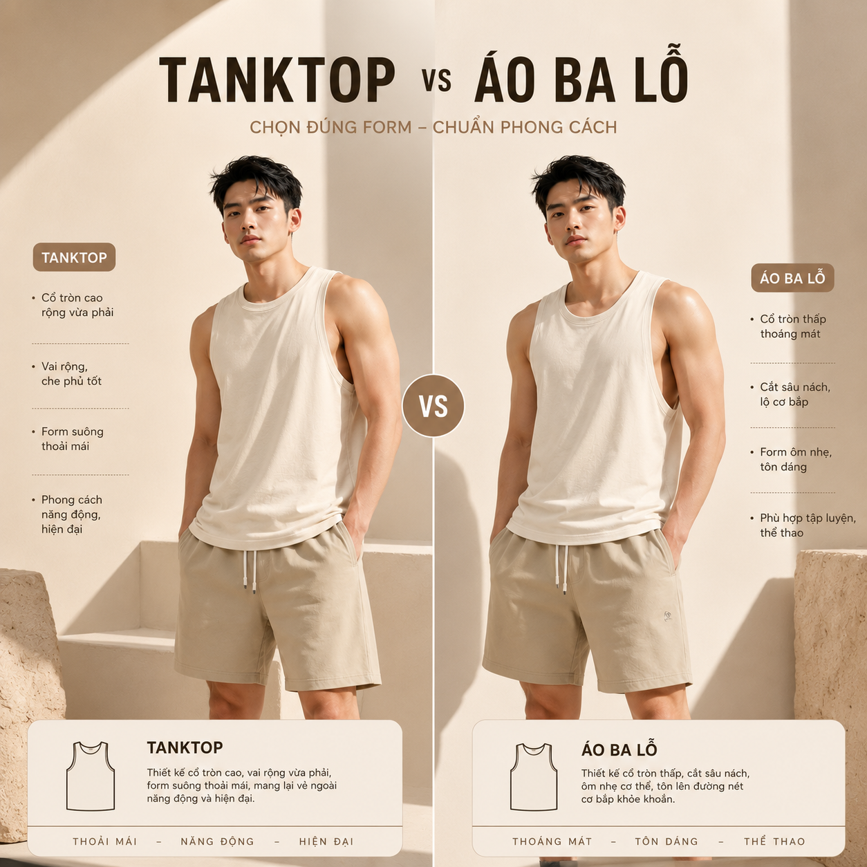 Xưởng may áo tanktop giá sỉ tận xưởng, nhận may số lượng lớn cho shop thời trang và Local Brand. Đa dạng chất liệu Cotton, CVC, Cotton Wash.