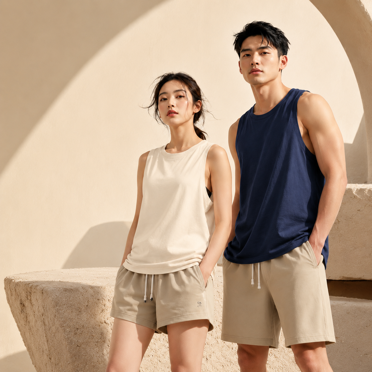 Xưởng may áo tanktop giá sỉ tận xưởng, nhận may số lượng lớn cho shop thời trang và Local Brand. Đa dạng chất liệu Cotton, CVC, Cotton Wash.
